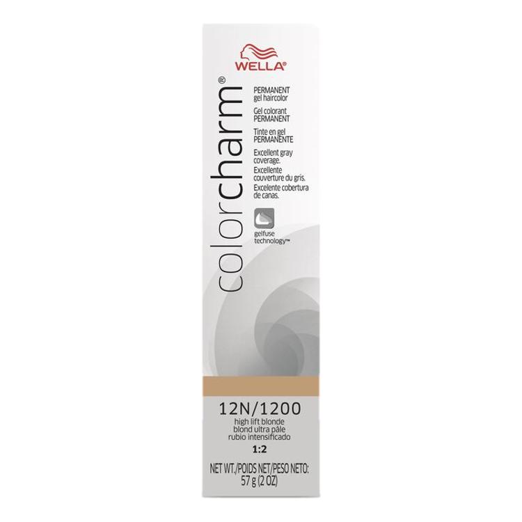 Wella Color Charm Gel Permanent Hair Color - 12N/1200 Blonde Claire - Dollar Deals