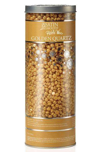 Satin Smooth Spa Pebble Hard Wax - Golden Quartz - Beautiful Black Hair