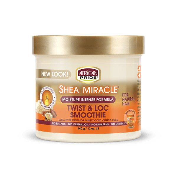 African Pride Shea Miracle Twist & Loc Smoothie - Beautiful Black Hair