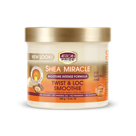 African Pride Shea Miracle Twist & Loc Smoothie - Beautiful Black Hair
