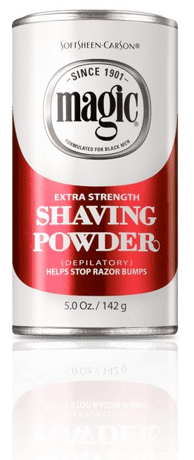 Magic Shaving Powder Red Can - Beautiful Black Hair