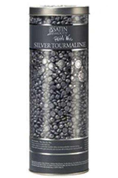 Satin Smooth Spa Pebble Hard Wax - Silver Tourmaline - Beautiful Black Hair
