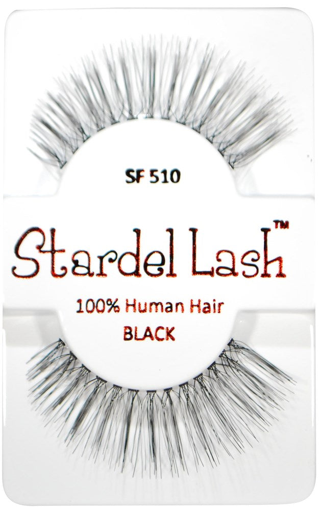 Stardel Lash 100% Human Hair Lashes - SF 510 Black