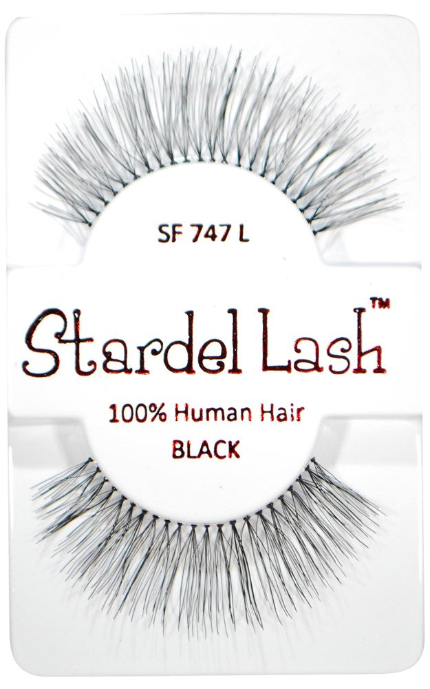 Stardel Lash 100% Human Hair Lashes - SF 747 L Black