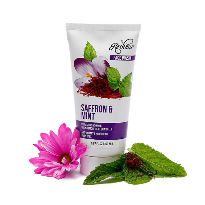 Reshma Face Wash - Saffron & Mint