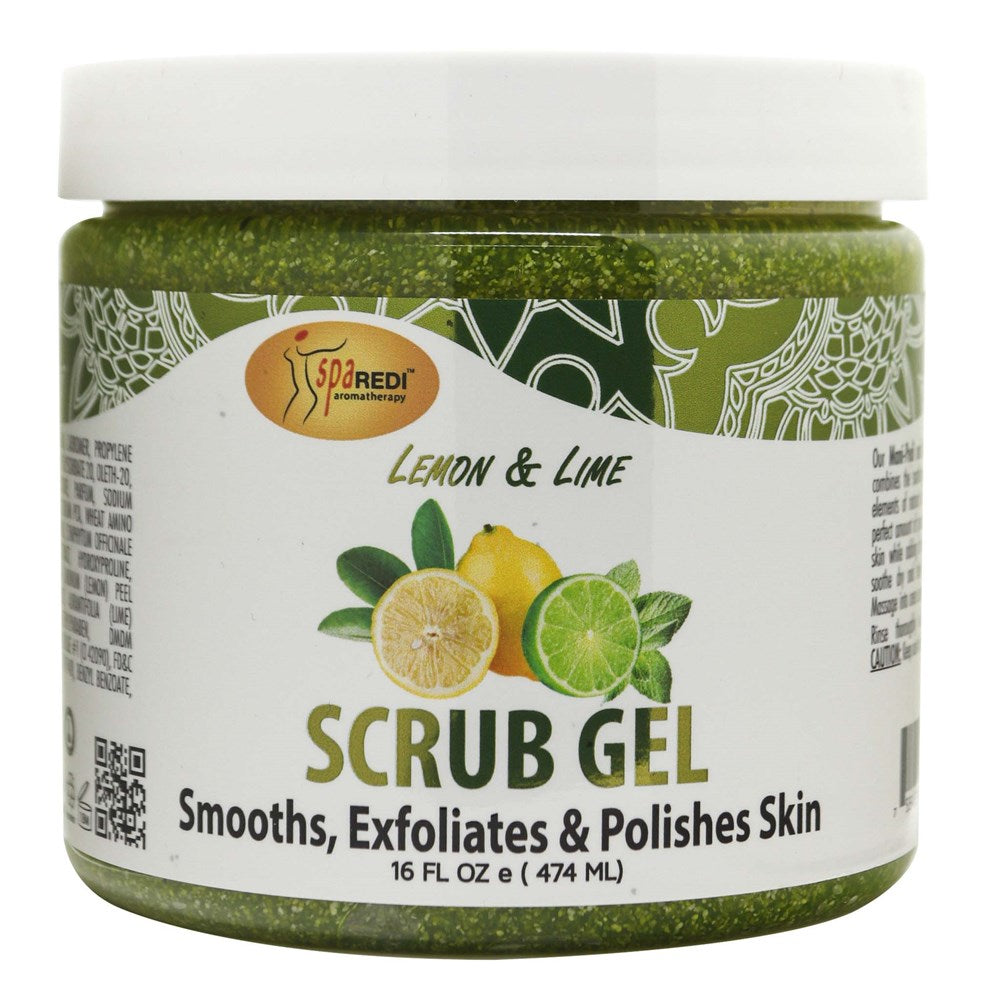 Spa Redi Pedi Scrub Gel - Lemon & Lime