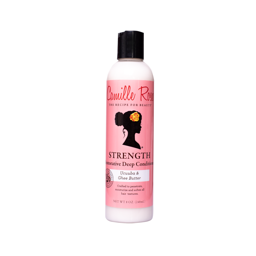 Camille Rose Strength Restorative Deep Conditioner (8oz) - Beautiful Black Hair