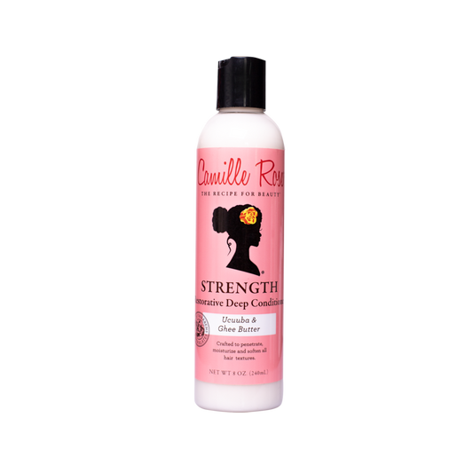Camille Rose Strength Restorative Deep Conditioner (8oz) - Beautiful Black Hair