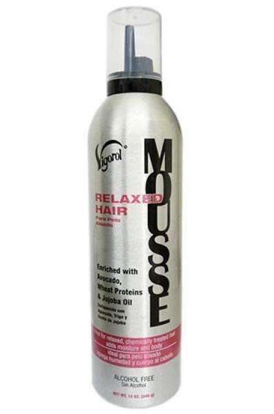 Vigorol Relaxed Hair Mousse - Beautiful Black Hair