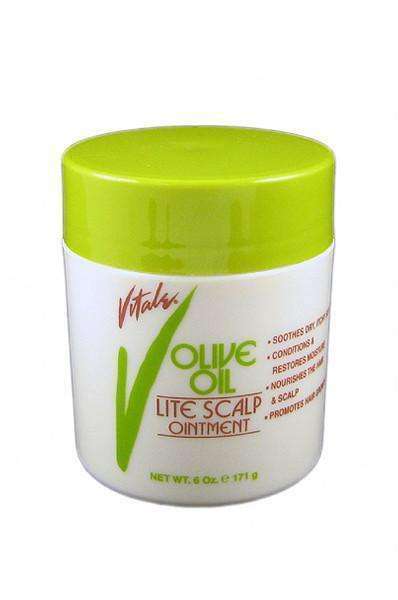 Vitale Olive Oil Lite Scalp Ointment - Beautiful Black Hair