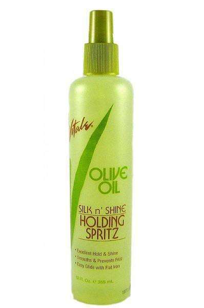 Vitale Olive Oil Silk n' Shine Holding Spritz - Beautiful Black Hair