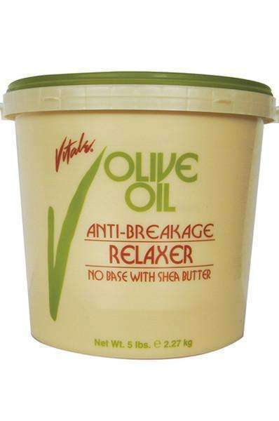 Vitale Olive Oil Anti-Breakage No Base Relaxer 5lb - Super - Beautiful Black Hair
