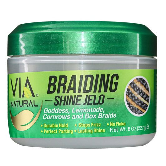 Via Natural Braiding Shine Jelo 8oz