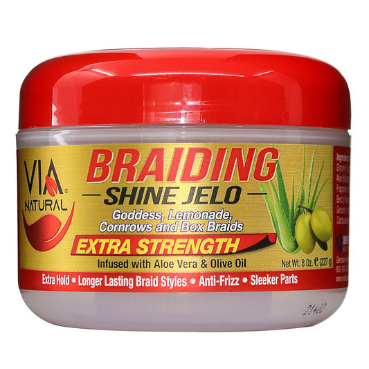Via Natural Braiding Shine Jelo Extra Strength