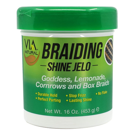 Via Natural Natural Braiding Shine Jelo 16oz