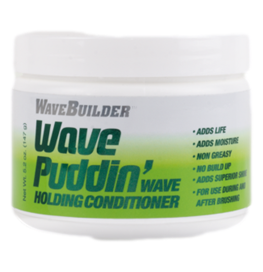 WaveBuilder Wave Puddin' Wave Holding Conditioner - Beautiful Black Hair