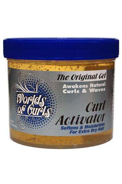 World Of Curls Curl Activator Gel - Extra Dry 32oz - Beautiful Black Hair