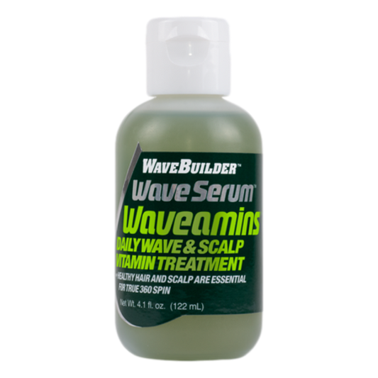 WaveBuilder Wave Serum Waveamins Daily Wave & Scalp Vitamin Treatment - Beautiful Black Hair