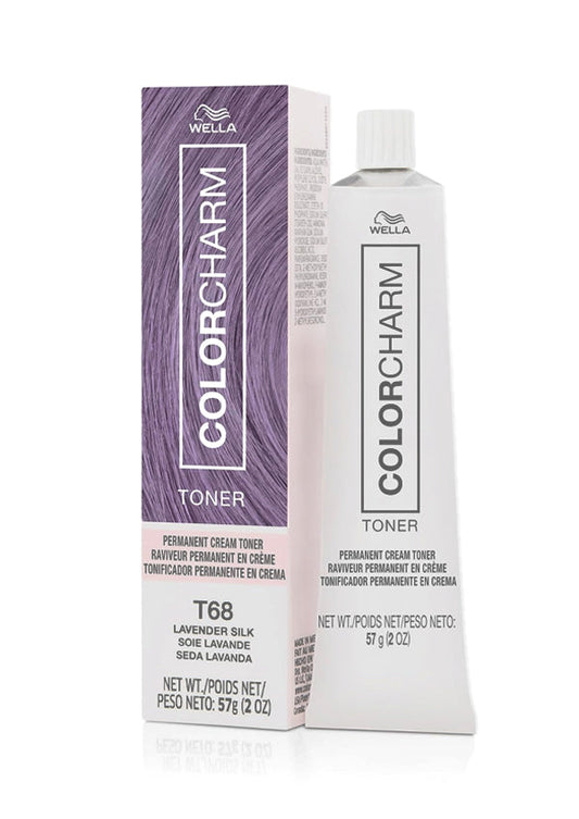 Wella Color Charm Permanent Cream Toner - T68 Lavender Silk