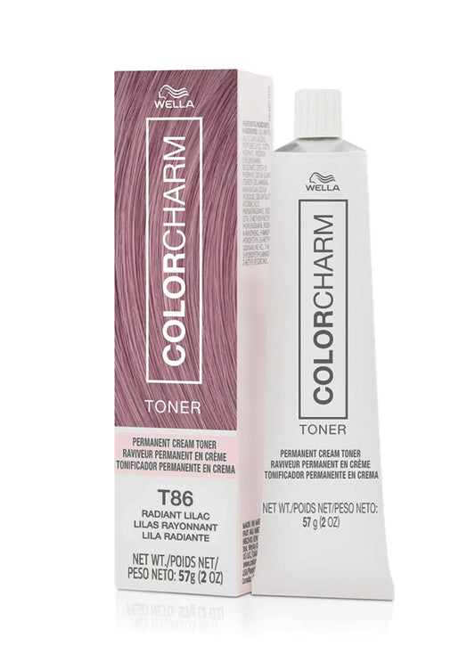 Wella Color Charm Permanent Cream Toner - T86 Radiant Lilac