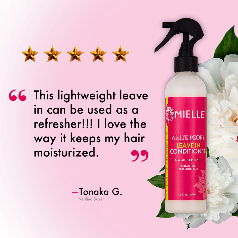 Mielle White Peony Leave In Conditioner