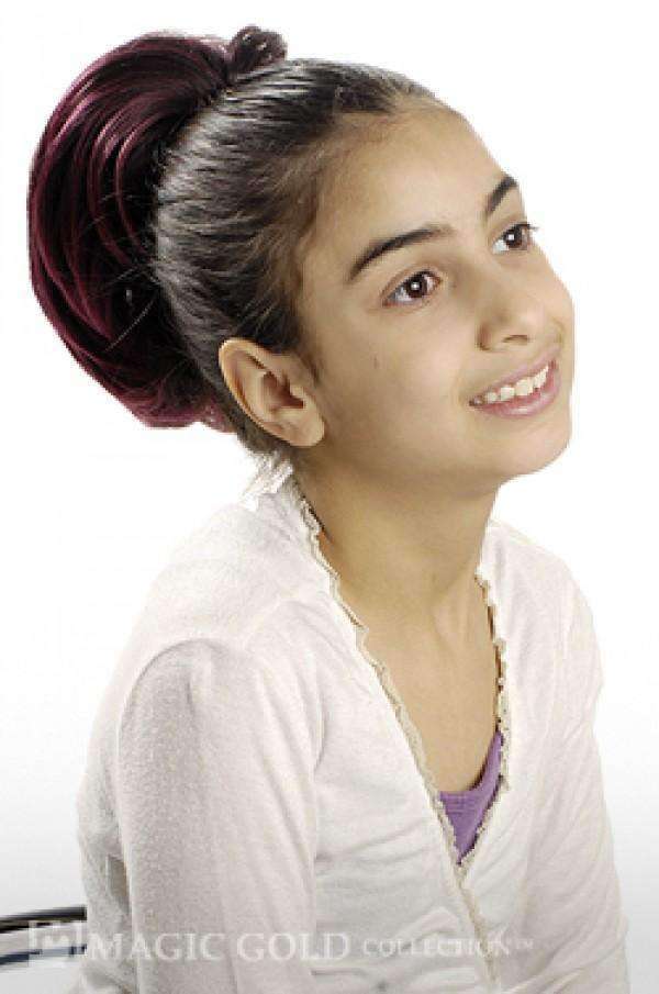 Magic Gold Kids Ponytail Wrap - Beautiful Black Hair