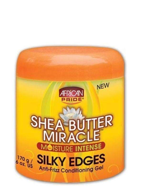 African Pride Shea Butter Miracle Silky Edges 6oz - Beautiful Black Hair