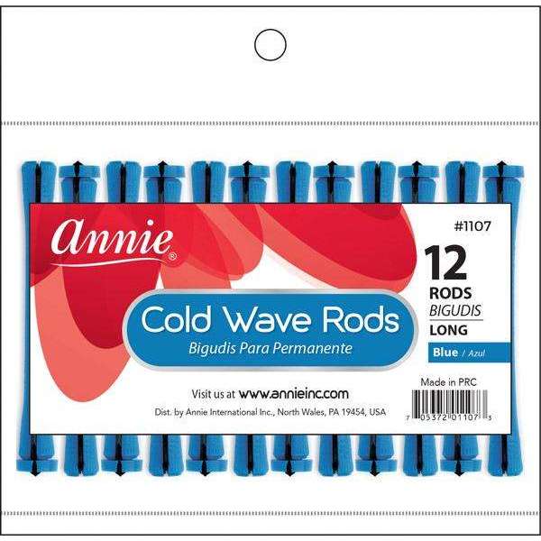 Annie Cold Wave Rods 3/10" Long #1107 Blue - Dollar Deals