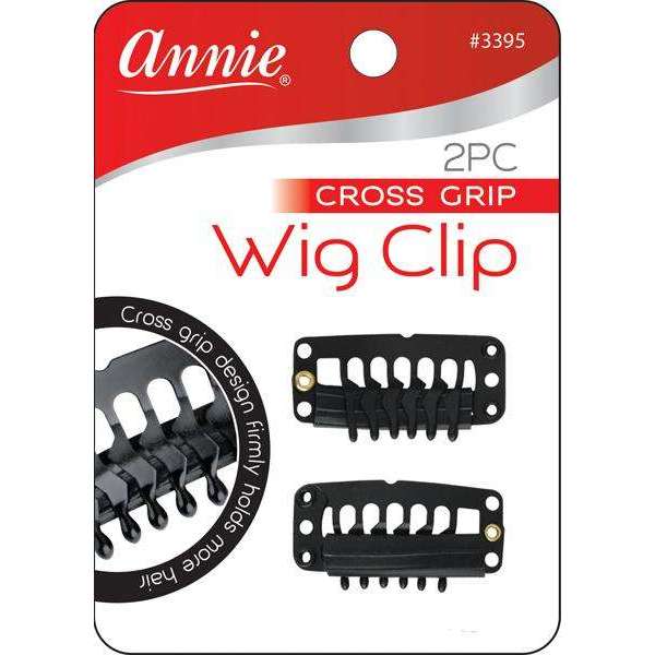 Annie 2pc Cross Grip Wig Clip #3395 - Dollar Deals