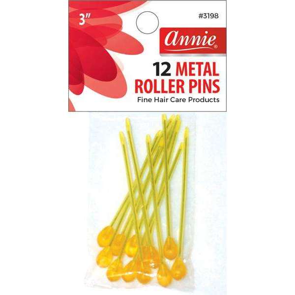 Annie Metal Roller Pins 3" #3198