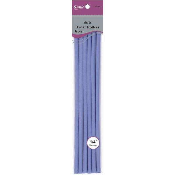 Annie Soft Twist Rollers 1/4" #1213