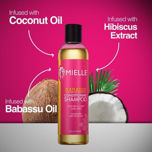 Mielle Babassu Conditioning Sulfate-Free Shampoo