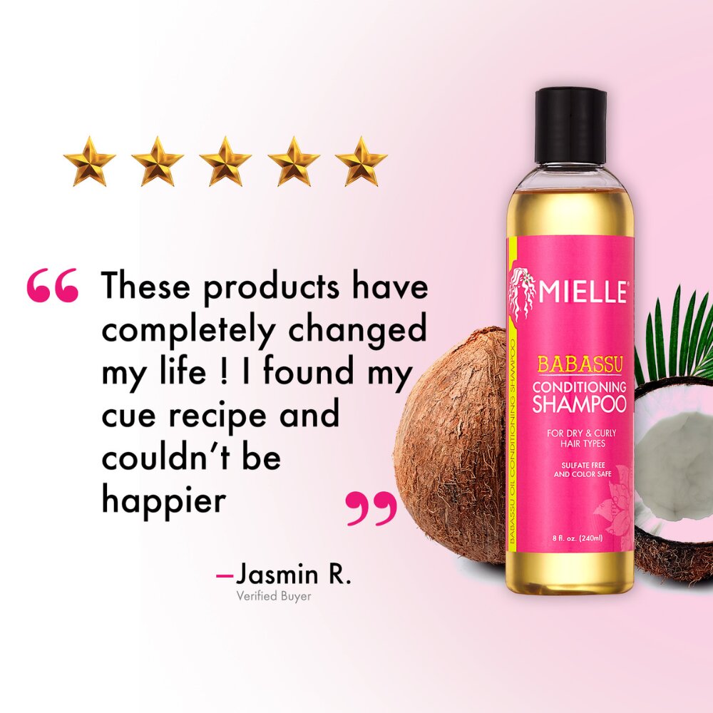 Mielle Babassu Conditioning Sulfate-Free Shampoo