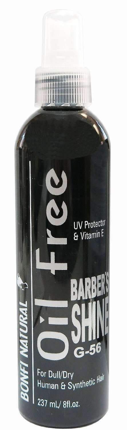 Bonfi Natural Oil Free Barber's Shine 8oz - Beautiful Black Hair