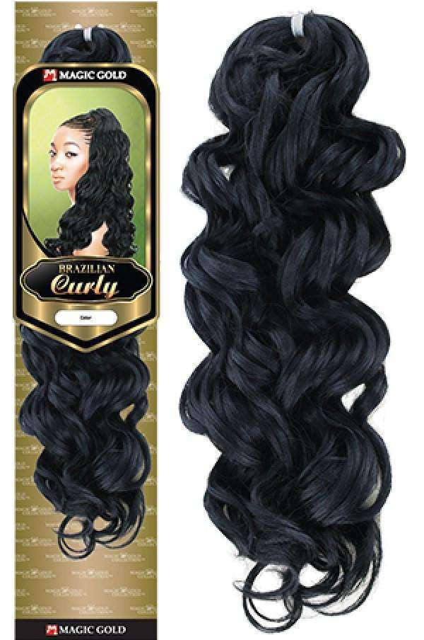 Magic Gold Brazilian Yaki Curly Deep Braid - Beautiful Black Hair