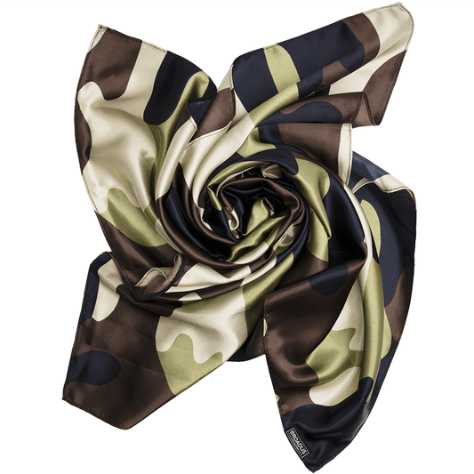 Broadus Collection Headwrap Scarf - Camo