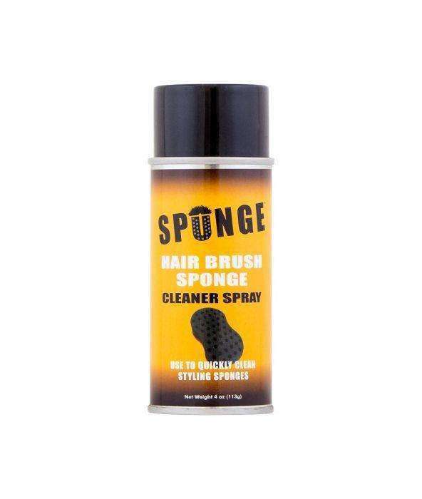 Spunge Hair Brush Sponge Cleaner Spray 4oz - Beautiful Black Hair