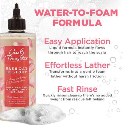Carol's Daughter Wash Day Delight Rose Shampoo(16.9oz)