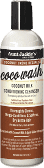 Aunt Jackie's Coconut Coco Wash Coconut Milk Conditioning Cleanser - Beautiful Black Hair