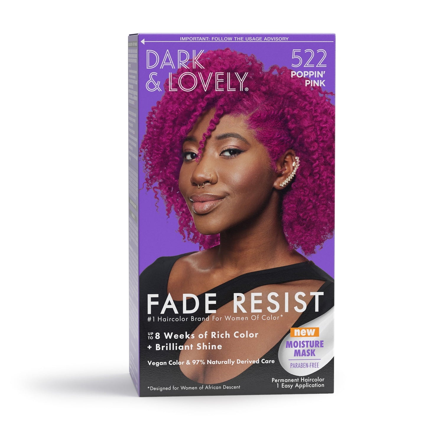 Dark & Lovely Fade Resist Hair Color #522 - Dollar Deals