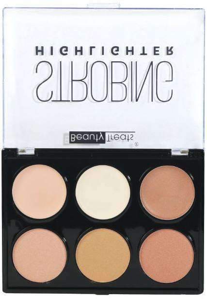 Beauty Treats Strobing Highlighter Palette - Dark - Beautiful Black Hair