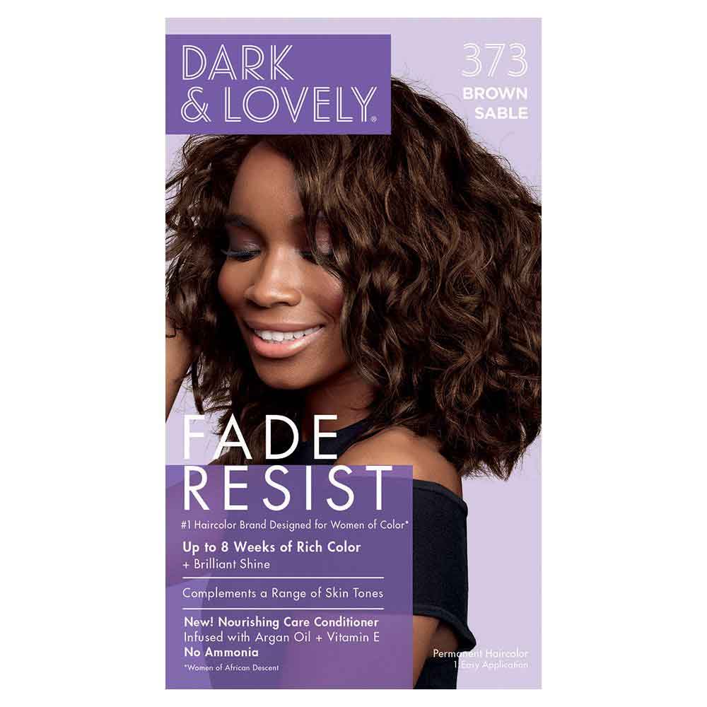Dark & Lovely Fade Resist Rich Conditioning Hair Color - 373 Brown Sable