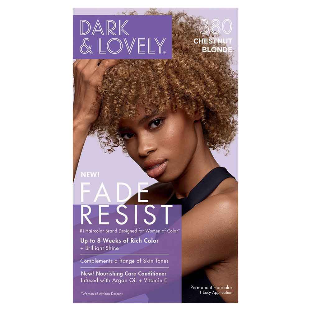 Dark & Lovely Fade Resist Rich Conditioning Hair Color - 380 Chestnut Blonde
