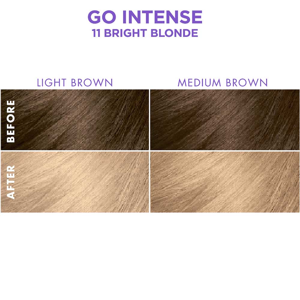 Dark & Lovely Go Intense Ultra Vibrant Hair Color - 11 Bright Blonde