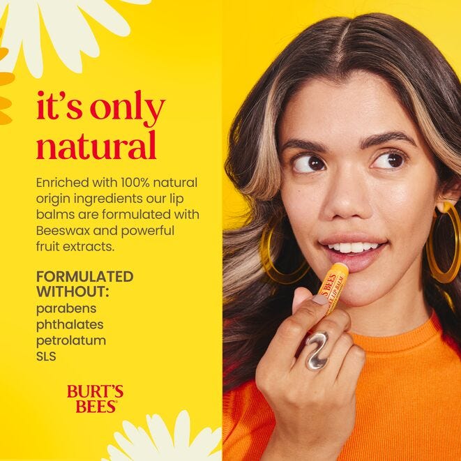Burt's Bees Pink Grapefruit Lip Balm