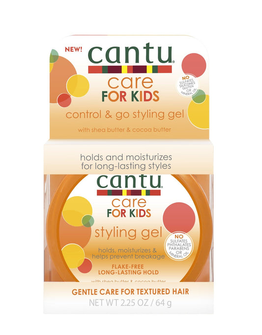 Cantu Care For Kids Control & Go Styling Gel - Beautiful Black Hair