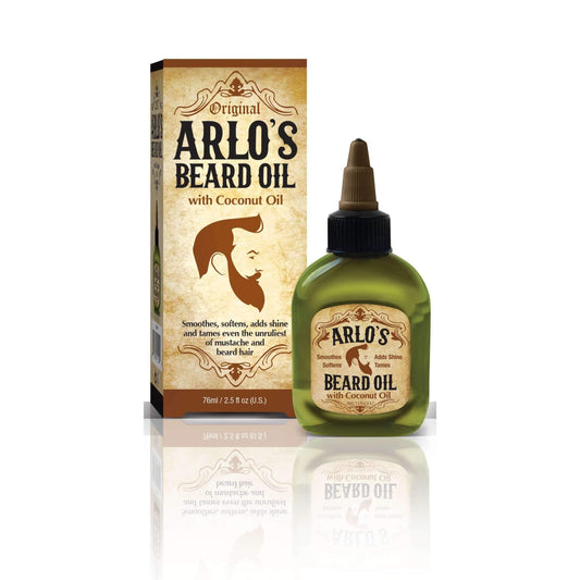Arlo's Coconut Beard Oil - Beautiful Black Hair