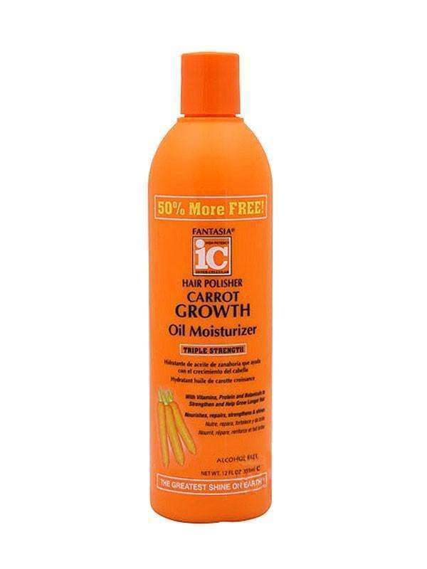 Fantasia IC Hair Polisher Carrot Growth Oil Moisturizer - Beautiful Black Hair