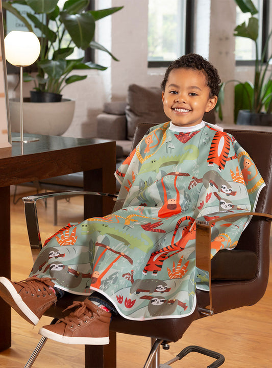 FROMM Kids Hairstyling Cape - Jungle Print