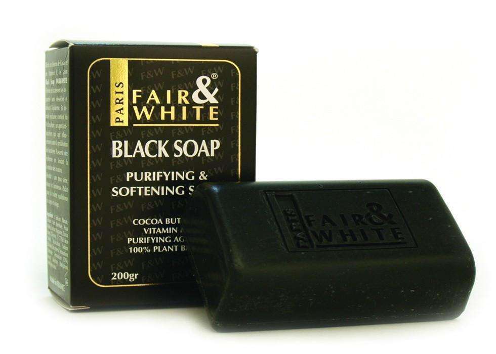Fair & White Original Anti-Bacterial Black Soap - Beautiful Black Hair
